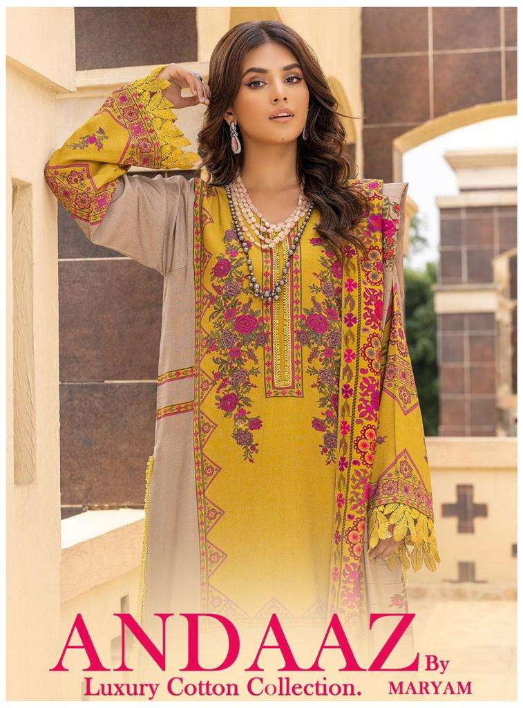 ANDAAZ BY MARYAM LUXURY COTTON COLLECTION 